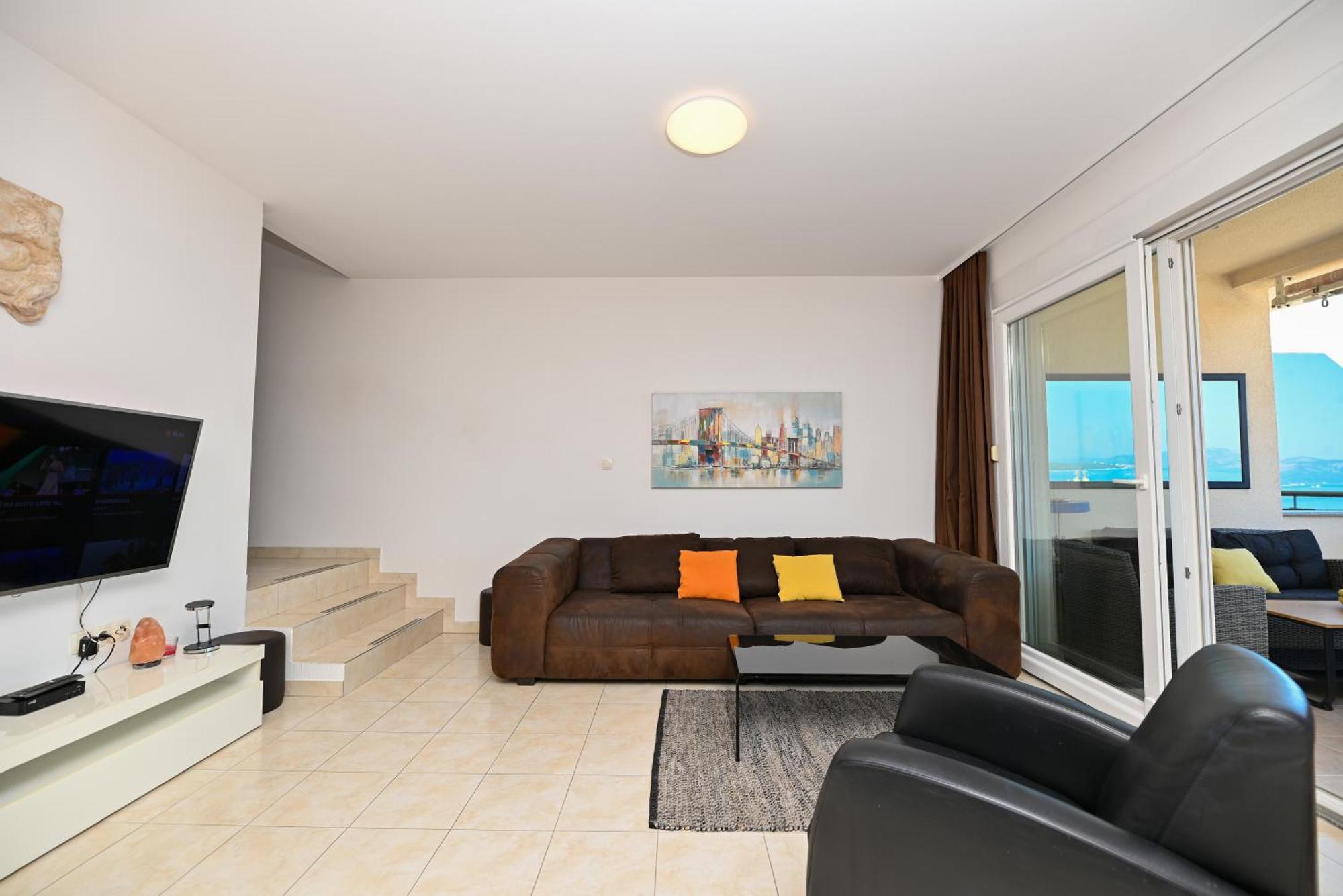 Sunny Place With Sea View Trogir Eksteriør bilde